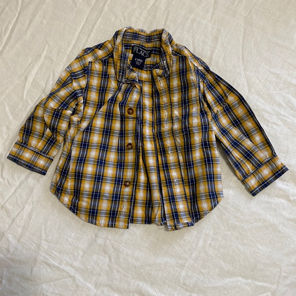 Infant button up shirt